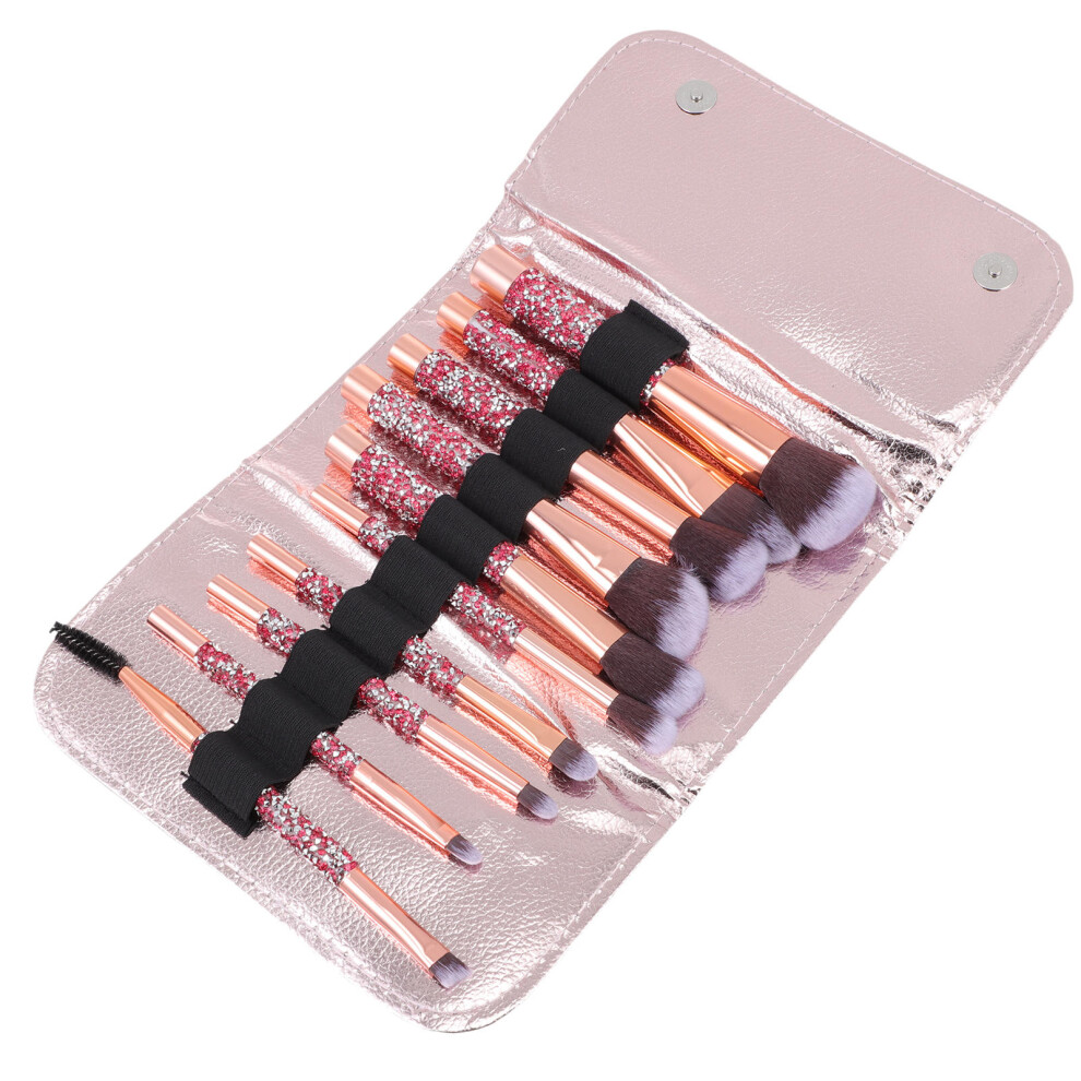 Artibetter Rhinestone Brushes For Makeup Powder Women Supplies