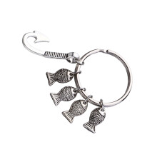 1Metal Creative Keychains Silver Key Holder for Everyday Use