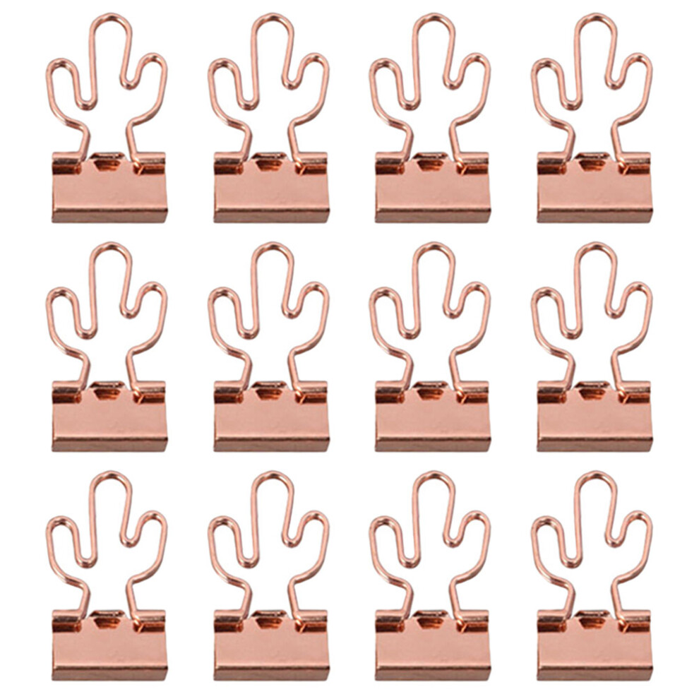 Photos - Other Furniture 12Pcs Small Binder Clips Long Tail Office Supplies
