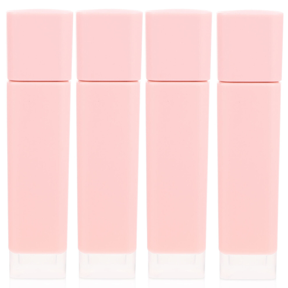 Artibetter 4Pcs Plastic Lip Gloss Tubes Refillable 5G Containers