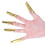 100pcs Double Thick Competitive Nail Form Acrylic Uv Gel Extension 5