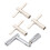4Pcs Drum Key Wrench Fast Loading Hand Drummer Essential Accessory 5