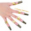 100pcs Double Thick Competitive Nail Form Acrylic Uv Gel Extension 6