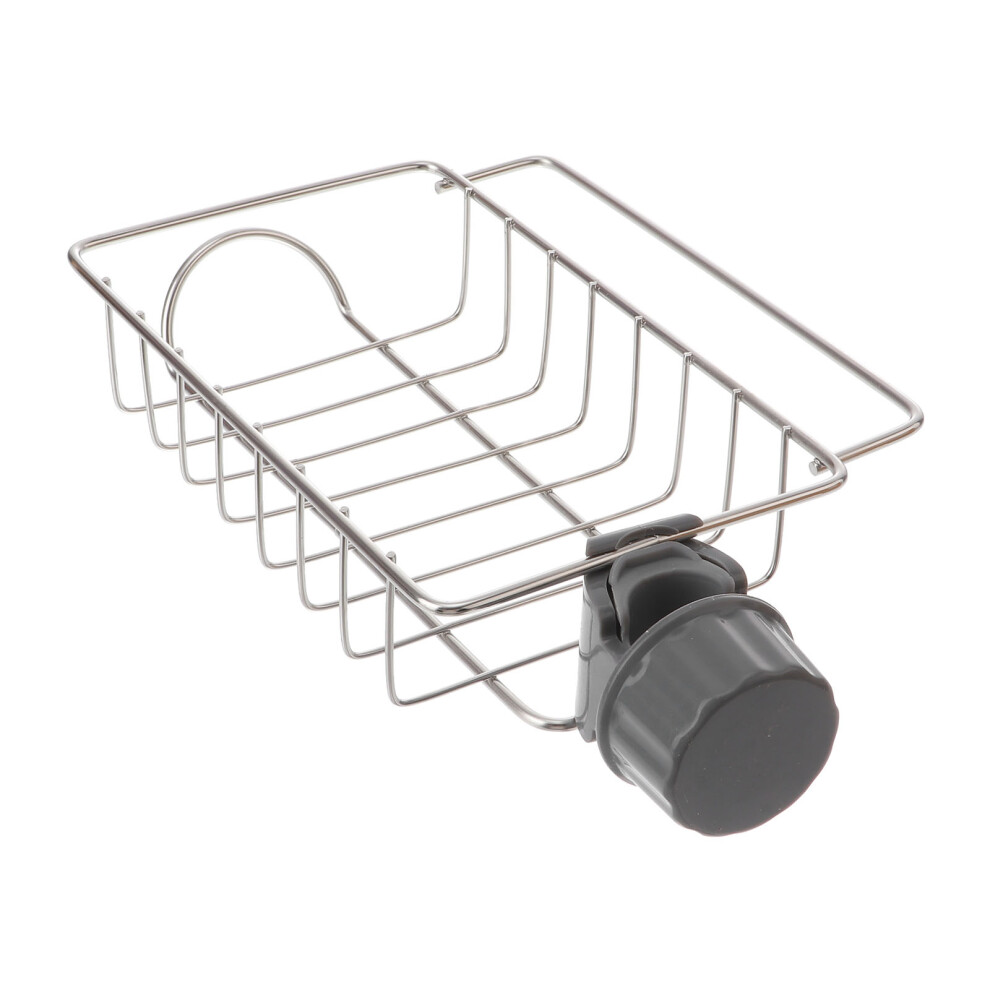 Stainless Steel Faucet Storage Rack Drainer Shelf Sink Organizer 3344079473554