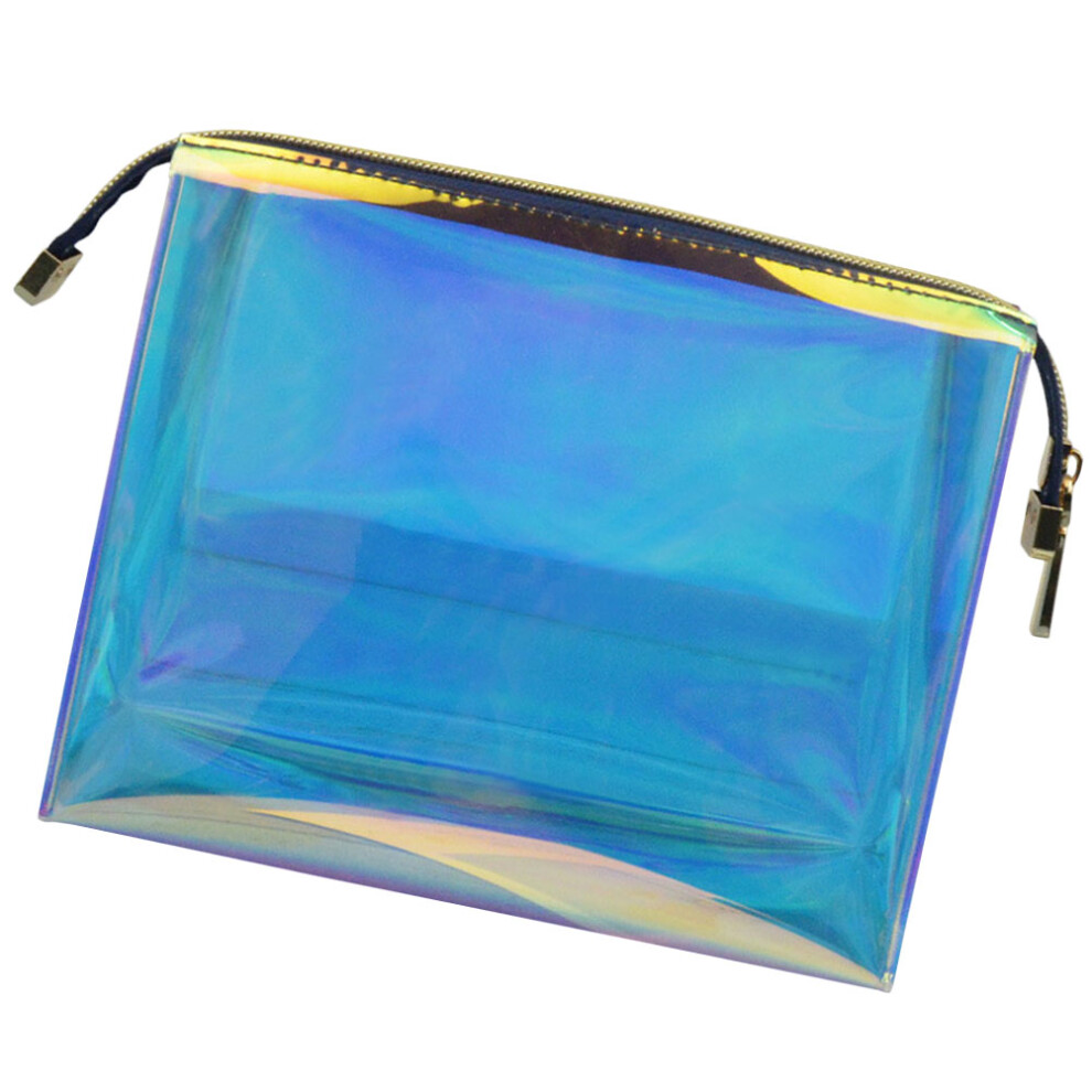 Ohphcall Transparent Portable Cosmetic Bag Travel Organizer