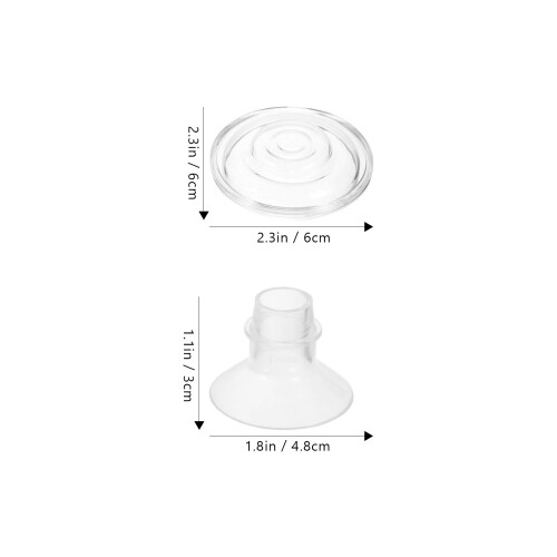 Silicone Diaphragms Duckbilled Valves Breast Pump Flange Inserts 1