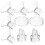 Silicone Diaphragms Duckbilled Valves Breast Pump Flange Inserts 10