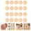 100Pcs Durable Wooden Plug For Hole Repair 5