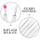5Pcs Silicone Lip Brush Reusable Applicator For Lip Gloss Balm 7