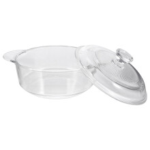 Glass Soup Stockpot Heat Resistant Noodle Stew Pot Home Supply