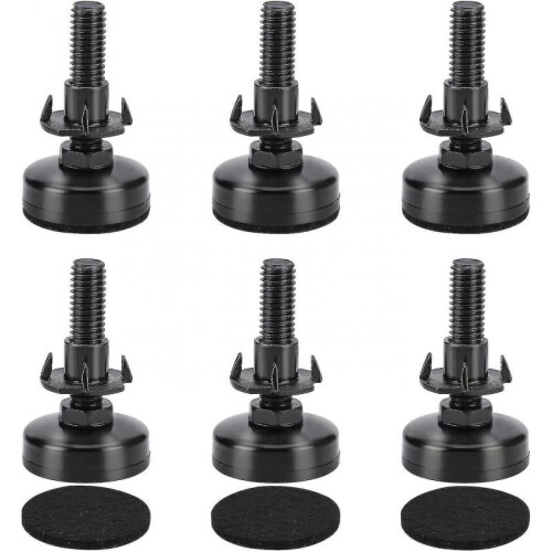 6 Pack Adjustable Feet, Duty Leveling Foot for Home,office Sofa