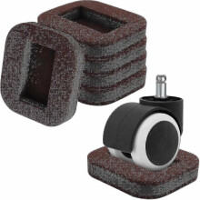 Felt Furniture Cushion Chair/bed Wheel Plug, Felt Bottom Caster