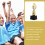 Troféu De Plástico Tamanho L 8