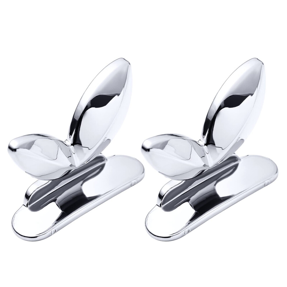 Multifunction Toilet Seat Lifter Toilet Lid Handle Lifting Device Non-Contact Silver Accessories 9084446232424