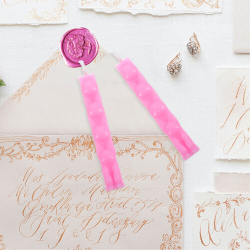 6Pcs Wax Seal Sticks With Wicks For Packaging Wedding Invitations 2