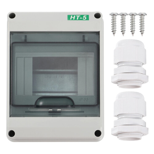 Outdoor Kunststoff Verteilerdose Ht-5 Mit Sicherem Verschluss