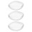 3Pcs Transparent Retainer Case Portable Denture Box Holder 1