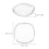 3Pcs Transparent Retainer Case Portable Denture Box Holder 2