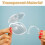 3Pcs Transparent Retainer Case Portable Denture Box Holder 10