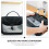 1Pc Large Capacity Waterproof Travel Toiletry Bag 8