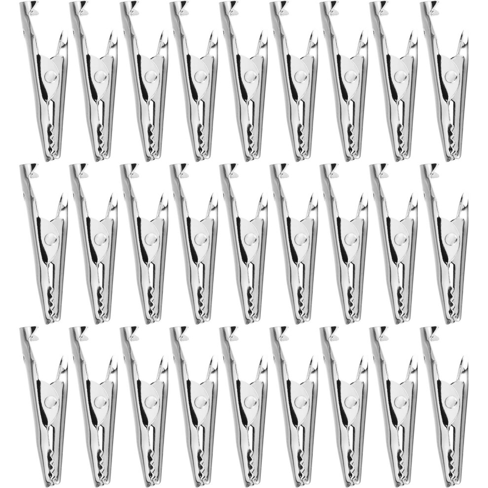 40Pcs Metal Clip Clamp Kit For Battery Testing (35Mm) 3344109631367