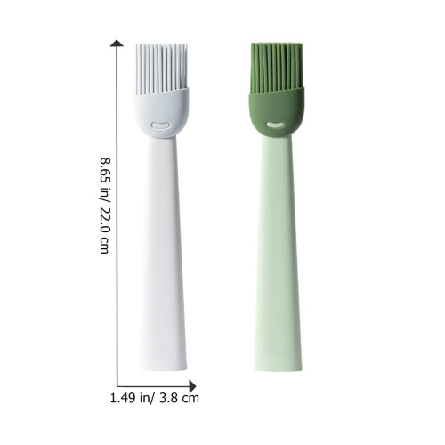 2Pcs Multi-Use Baking Brushes For Bbq Sauce And Kitchen Pastries 1