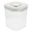 Press Type Plastic Container 1200 Ml Airtight Square Jar 1