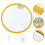 Makeup Mirror Nordic Style Decorative Round Hanging Mirror 3