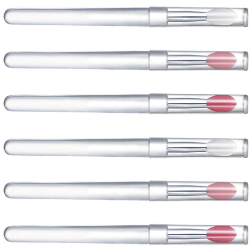 6Pcs Silicone Lip Brushes For Makeup And Lip Gloss