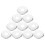 20Pcs Fire Sprinkler Head Protective Heat Collection Plates Silver 1