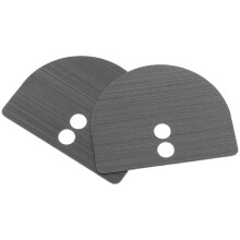 2Pcs Zinc Alloy Fingerprint Lock Plate Deadbolt Fixing Cover