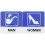 2Pcs Bathroom Restroom Door Identification Sign 8