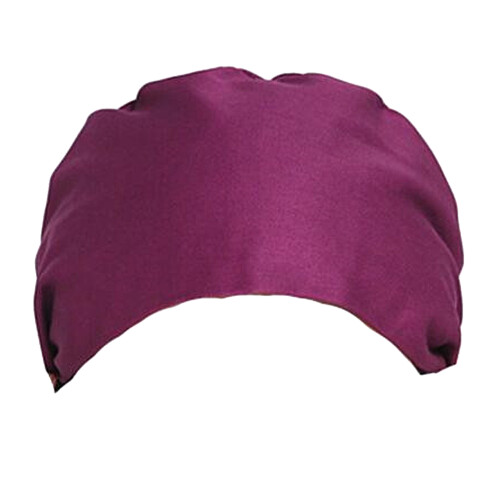 Adjustable Cotton Work Hat Head Protector For Women Men Purple