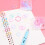 60Pcs Plastic Binder Rings For Books Household Use Random Color 7