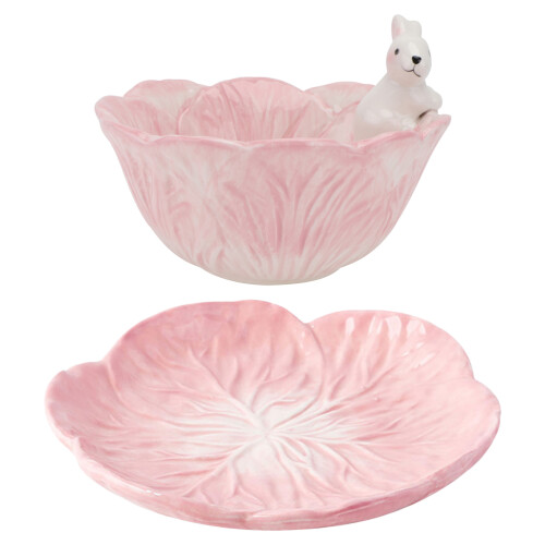 One Set Creative Ceramic Bowl And Plate For Kids Dining 1