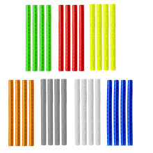 84Pcs Wheel Decor Stickers Reflective Spoke Clips For Bike Safety
