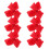 6Pièces Clips À Rouge Saint 11