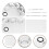 3 Sets Cosmetic Makeup Palette With Mixing 6