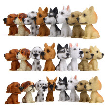 Resin Car Interior Accessory Nodding Dog Sitting Decoration