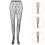 Stockings Pantyhose Asymmetrical Pattern Fishnet Tights 7