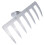 1Pc Plowing Grass Rake Farm Agricultural Gardening Tool Without Handle 3