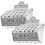 2Pcs Bee Cage Rearing Clips Professional Beekeeping Tool 4