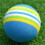 12Pcs 42Mm Rainbow Eva Practice Ball For Indoor Training Blue 9