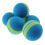 12Pcs 42Mm Rainbow Eva Practice Ball For Indoor Training Blue 5