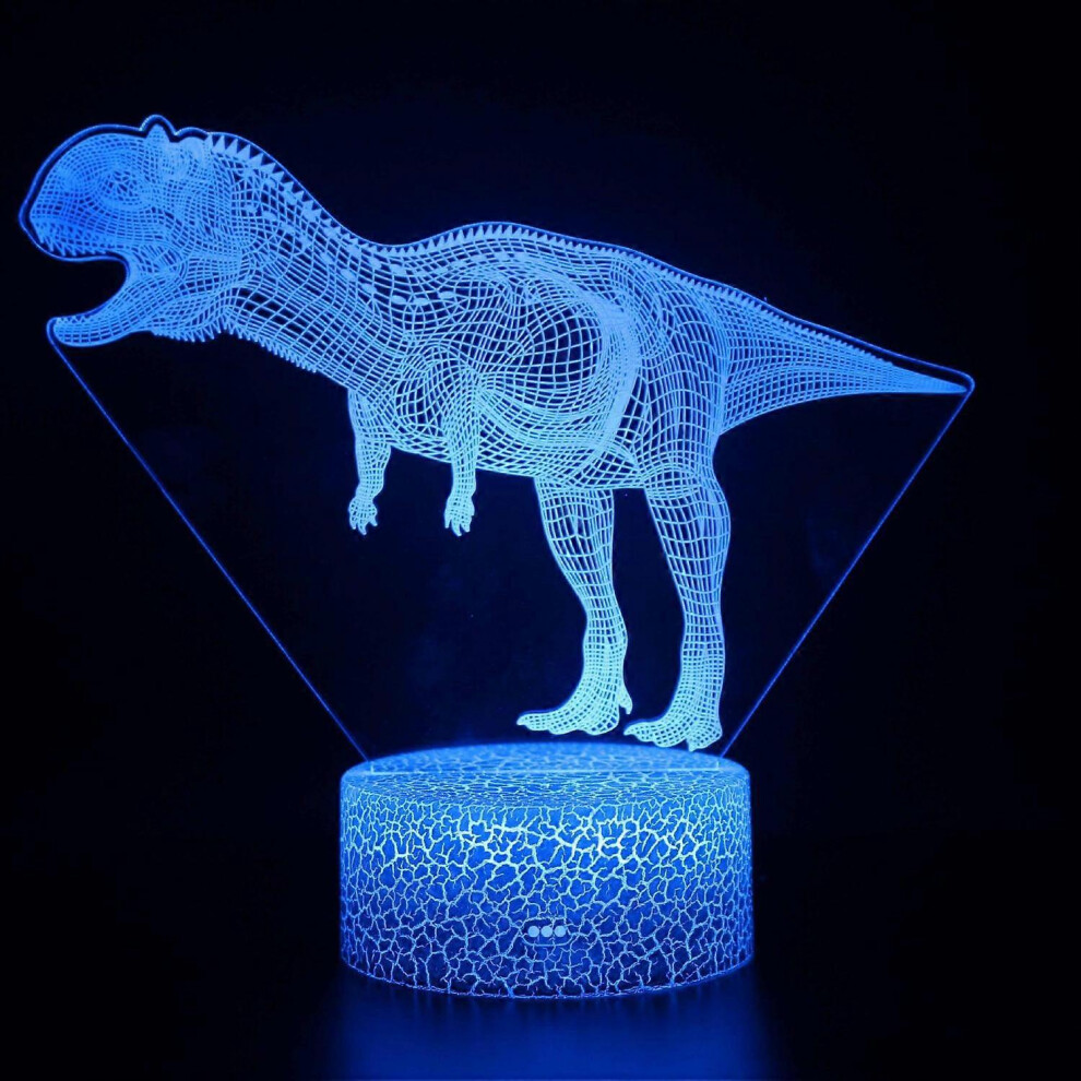Kikidex (As Show, One Size) Justup Dragon Nightlight With Remote Touch Control 16 Colors 4 Flashing Modes And Brightness Adjusted Usb Batteries Powered - D