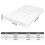 (190cm x 90cm / Single) Lavio Thick Mattress Topper Single Double King 8