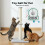(DuoClimb) Skylos Tall Cat Scratching Post Natural Sisal 4