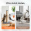 (DuoClimb) Skylos Tall Cat Scratching Post Natural Sisal 6