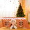 (S) Christmas Gingerbread Playhouse Tablecloth 5