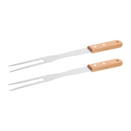 Carving Fork Fleischgabel Mit Holzgriff Für Barbecue